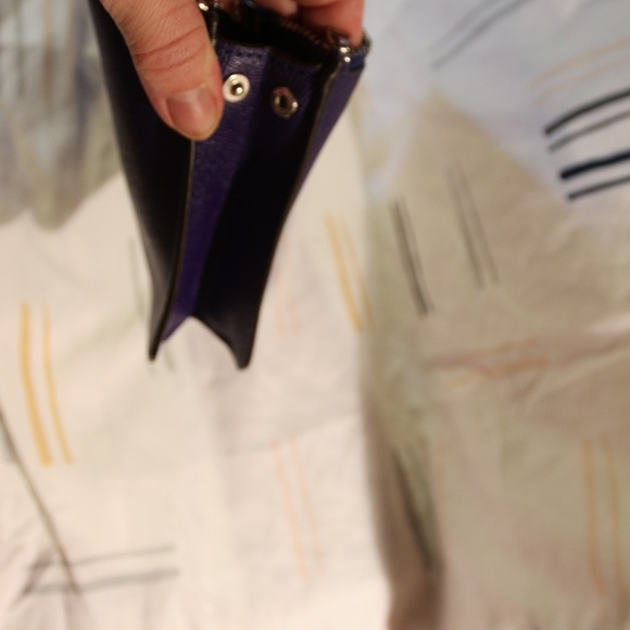 Coach Double-zip Wristlet/Clutch - Purple - Picture 6 of 11